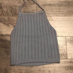 brandy melville knit halter top